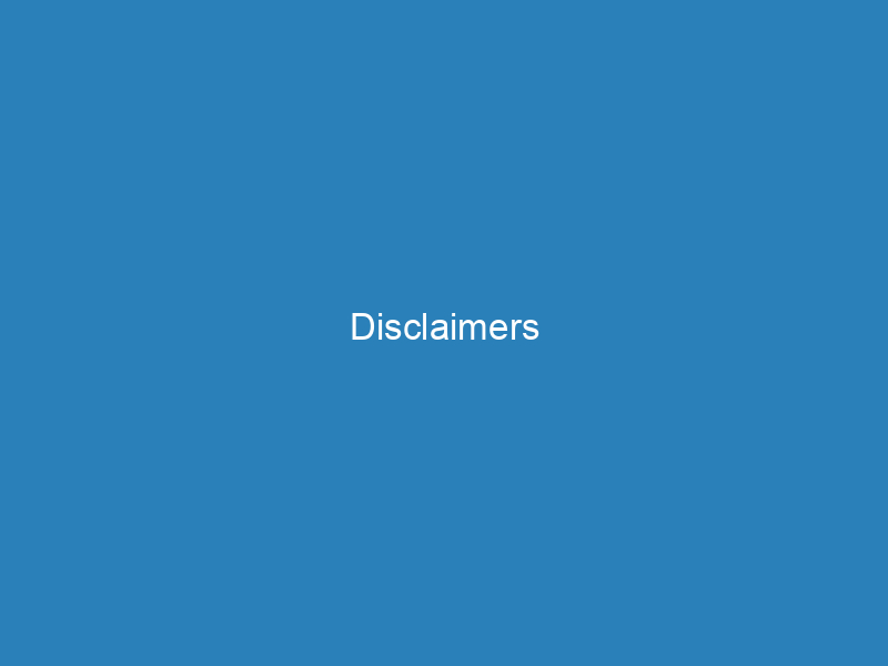 disclaimers 5244